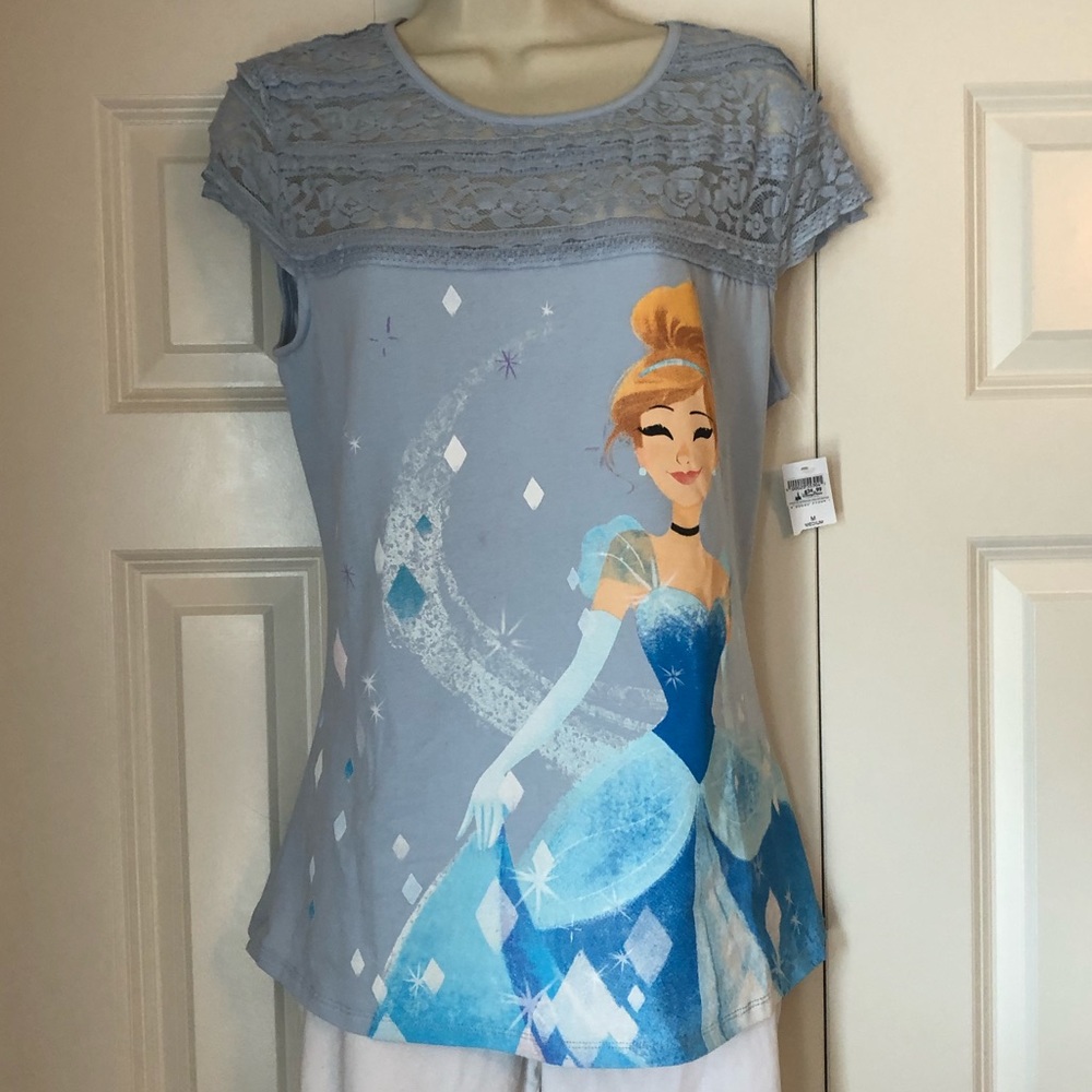 NWT Disney parks Cinderella top size medium